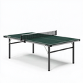 Tischtennistisch 274 x 152.5 x 76 cm Grün Stahl für Freizeitspiel